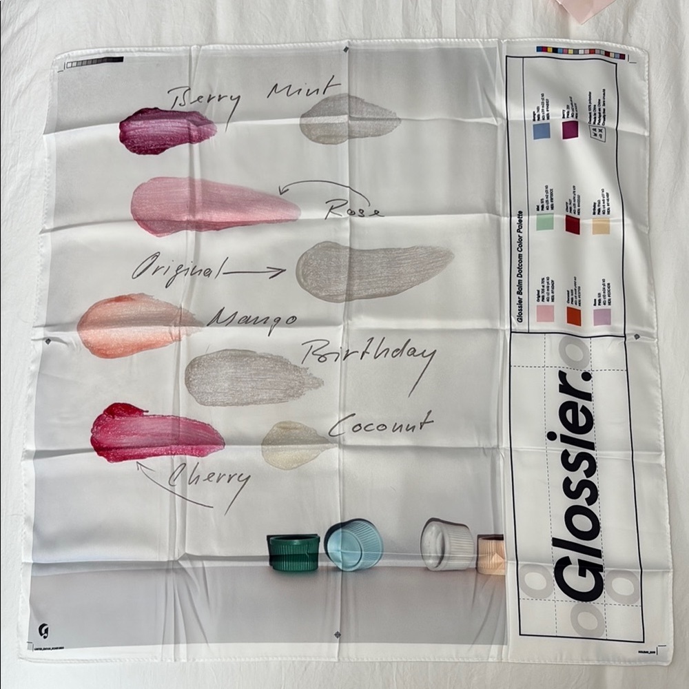 Glossier Limited Edition Scarf